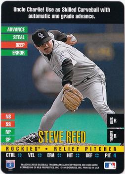 1995 Donruss Top of the Order #NNO Steve Reed Front
