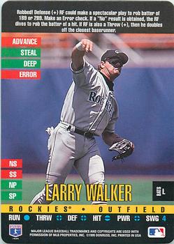 1995 Donruss Top of the Order #NNO Larry Walker Front
