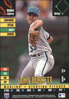 1995 Donruss Top of the Order #NNO John Burkett Front