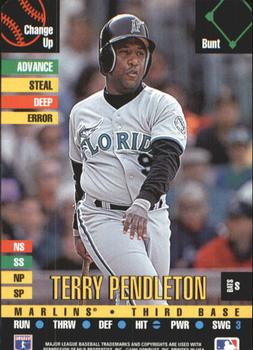 1995 Donruss Top of the Order #NNO Terry Pendleton Front