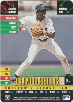 1995 Donruss Top of the Order #NNO Delino DeShields Front