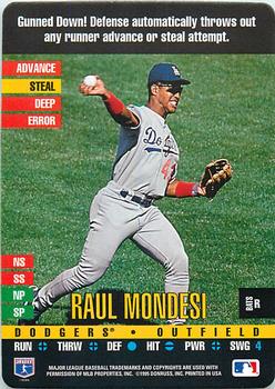 1995 Donruss Top of the Order #NNO Raul Mondesi Front