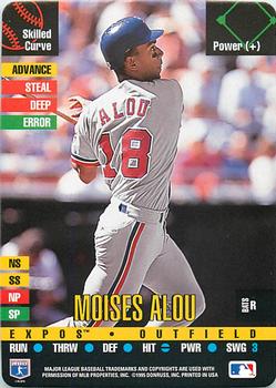 1995 Donruss Top of the Order #NNO Moises Alou Front
