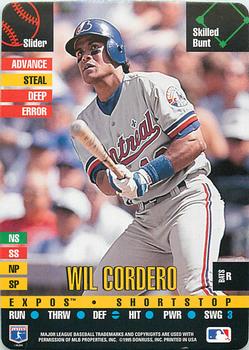 1995 Donruss Top of the Order #NNO Wil Cordero Front