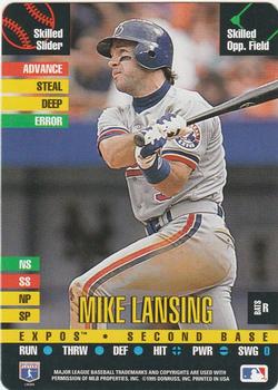 1995 Donruss Top of the Order #NNO Mike Lansing Front