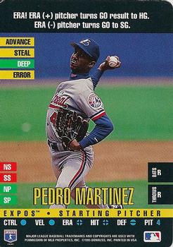 1995 Donruss Top of the Order #NNO Pedro Martinez Front