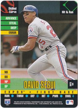 1995 Donruss Top of the Order #NNO David Segui Front