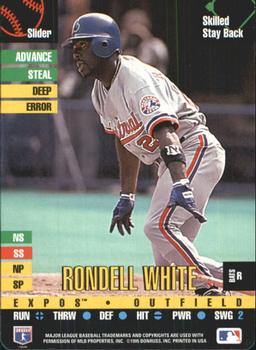 1995 Donruss Top of the Order #NNO Rondell White Front