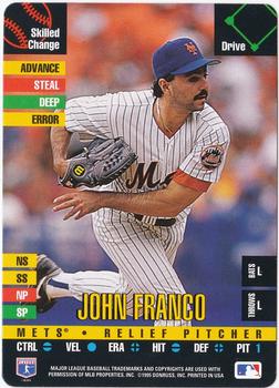 1995 Donruss Top of the Order #NNO John Franco Front
