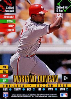 1995 Donruss Top of the Order #NNO Mariano Duncan Front