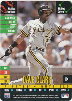 1995 Donruss Top of the Order #NNO Dave Clark Front