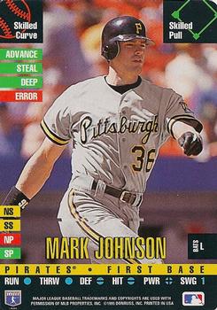 1995 Donruss Top of the Order #NNO Mark Johnson Front