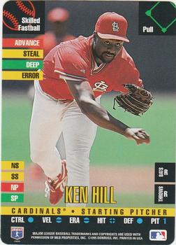 1995 Donruss Top of the Order #NNO Ken Hill Front