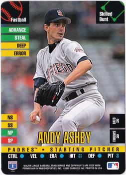 1995 Donruss Top of the Order #NNO Andy Ashby Front