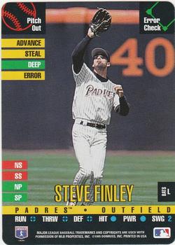 1995 Donruss Top of the Order #NNO Steve Finley Front