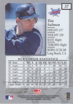 1998 Donruss Collections Elite - Prized Collections #PC 437 Tim Salmon Back