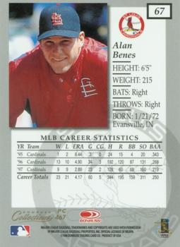 1998 Donruss Collections Elite - Prized Collections #PC 467 Alan Benes Back