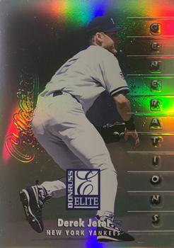 1998 Donruss Collections Elite - Prized Collections #PC 525 Derek Jeter Front