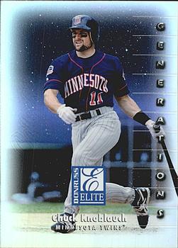 1998 Donruss Collections Elite - Prized Collections #PC 538 Chuck Knoblauch Front