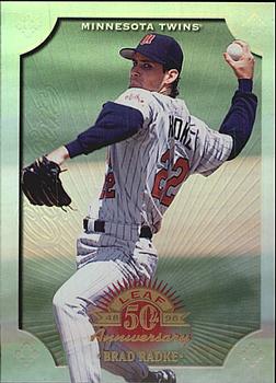 1998 Donruss Collections Leaf - Prized Collections #PC 245 Brad Radke Front