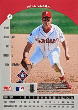 1998 Donruss Collections Preferred - Prized Collections #PC 592 Will Clark Back