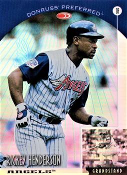 1998 Donruss Collections Preferred - Prized Collections #PC 595 Rickey Henderson Front