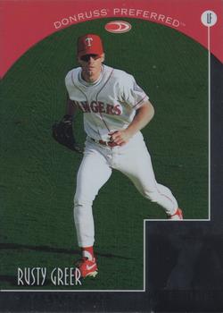 1998 Donruss Collections Preferred - Prized Collections #PC 647 Rusty Greer Front