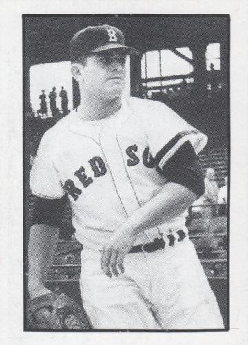 1981 Boston Globe Boston Red Sox #4 Frank Baumann Front