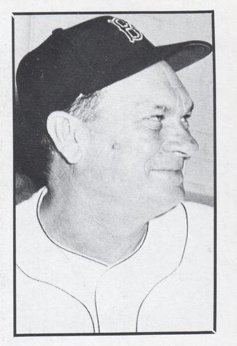 1981 Boston Globe Boston Red Sox #27 Pinky Higgins Front