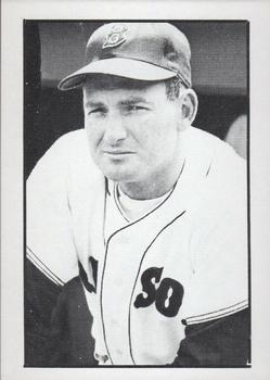 1981 Boston Globe Boston Red Sox #29 George Kell Front