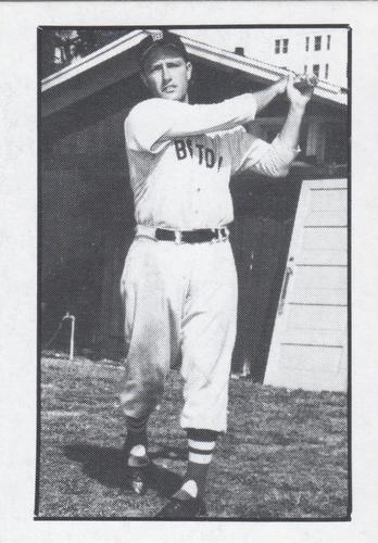 1981 Boston Globe Boston Red Sox #45 Jimmy Piersall Front