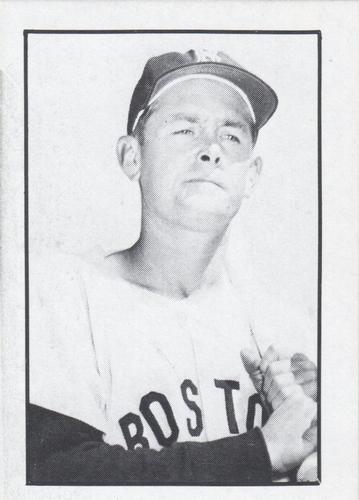 1981 Boston Globe Boston Red Sox #47 Pete Runnels Front