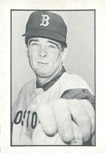 1981 Boston Globe Boston Red Sox #71 Dennis Bennett Front