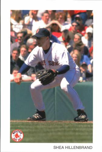 2002 Boston Red Sox #14 Shea Hillenbrand Front