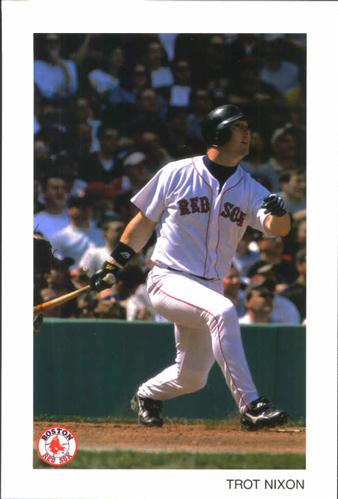 2002 Boston Red Sox #20 Trot Nixon Front