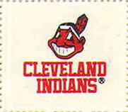 1983 Fleer Stamps #NNO Cleveland Indians Front
