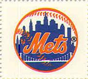 1983 Fleer Stamps #NNO New York Mets Front