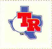 1983 Fleer Stamps #NNO Texas Rangers Front