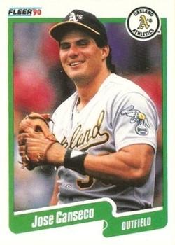 1990 Fleer Canadian #3 Jose Canseco Front