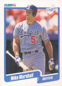 1990 Fleer Canadian #401 Mike Marshall Front