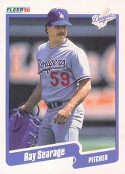 1990 Fleer Canadian #408 Ray Searage Front