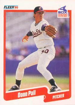 1990 Fleer Canadian #543 Donn Pall Front