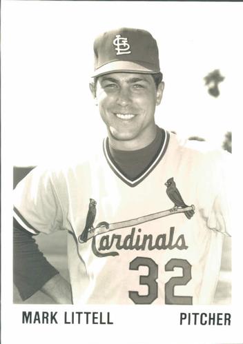 1979 St. Louis Cardinals Photos 5x7 #NNO Mark Littell Front