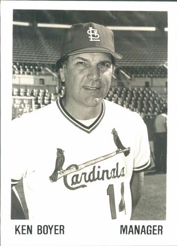1979 St. Louis Cardinals Photos 5x7 #NNO Ken Boyer Front