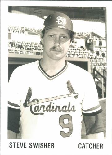 1979 St. Louis Cardinals Photos 5x7 #NNO Steve Swisher Front