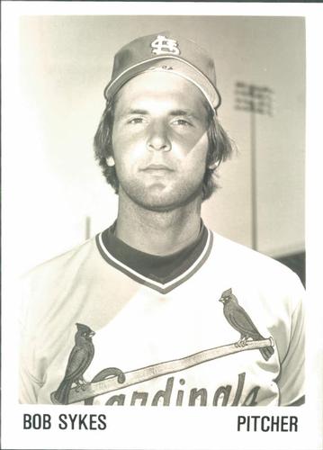 1979 St. Louis Cardinals Photos 5x7 #NNO Bob Sykes Front