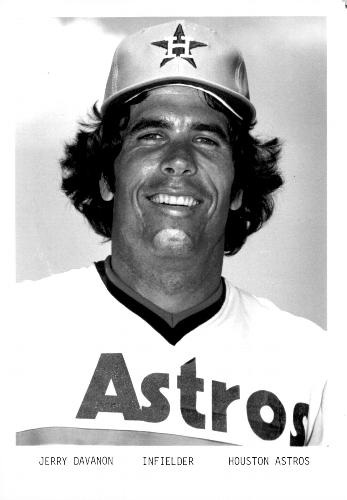 1976 Houston Astros 5x7 Photos #NNO Jerry DaVanon Front