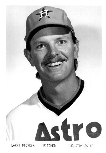 1976 Houston Astros 5x7 Photos #NNO Larry Dierker Front