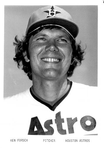 1976 Houston Astros 5x7 Photos #NNO Ken Forsch Front