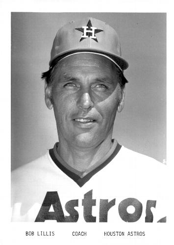 1976 Houston Astros 5x7 Photos #NNO Bob Lillis Front